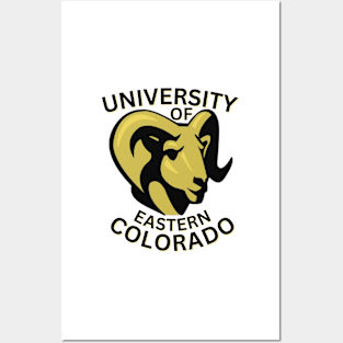 University of Eastern Colorado Classic vintage & Summer T-Shirt Posters and Art